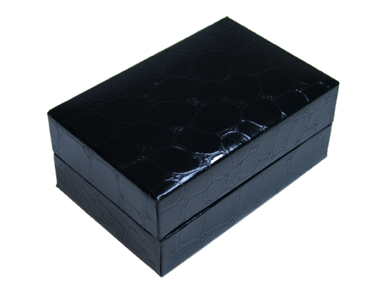 Ringbox Schmuckbox schwarz